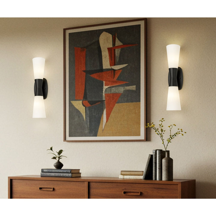 2 Light Wall Sconce