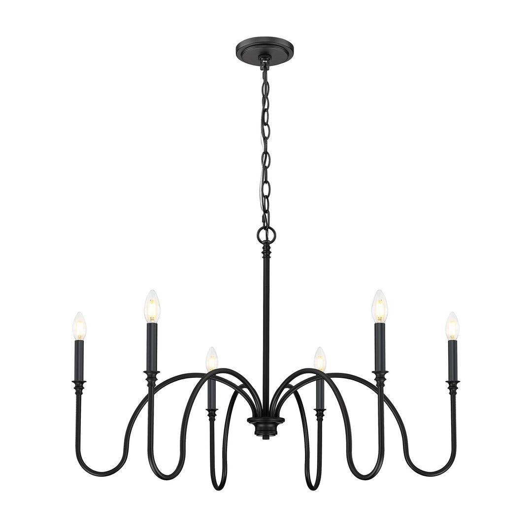 6 Light Chandelier