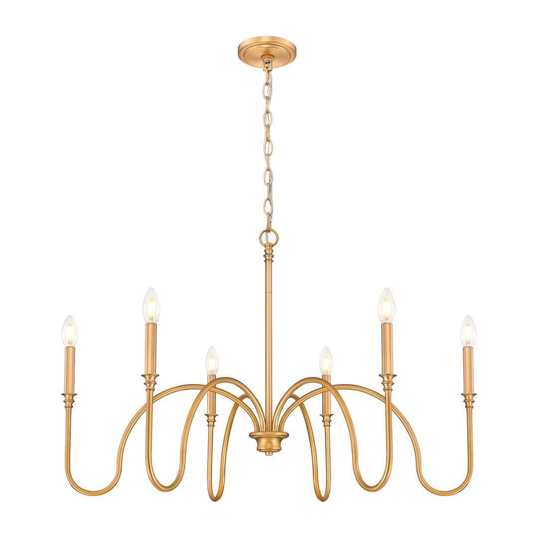 6 Light Chandelier