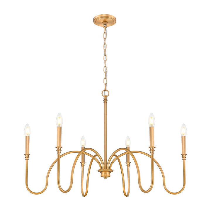 6 Light Chandelier