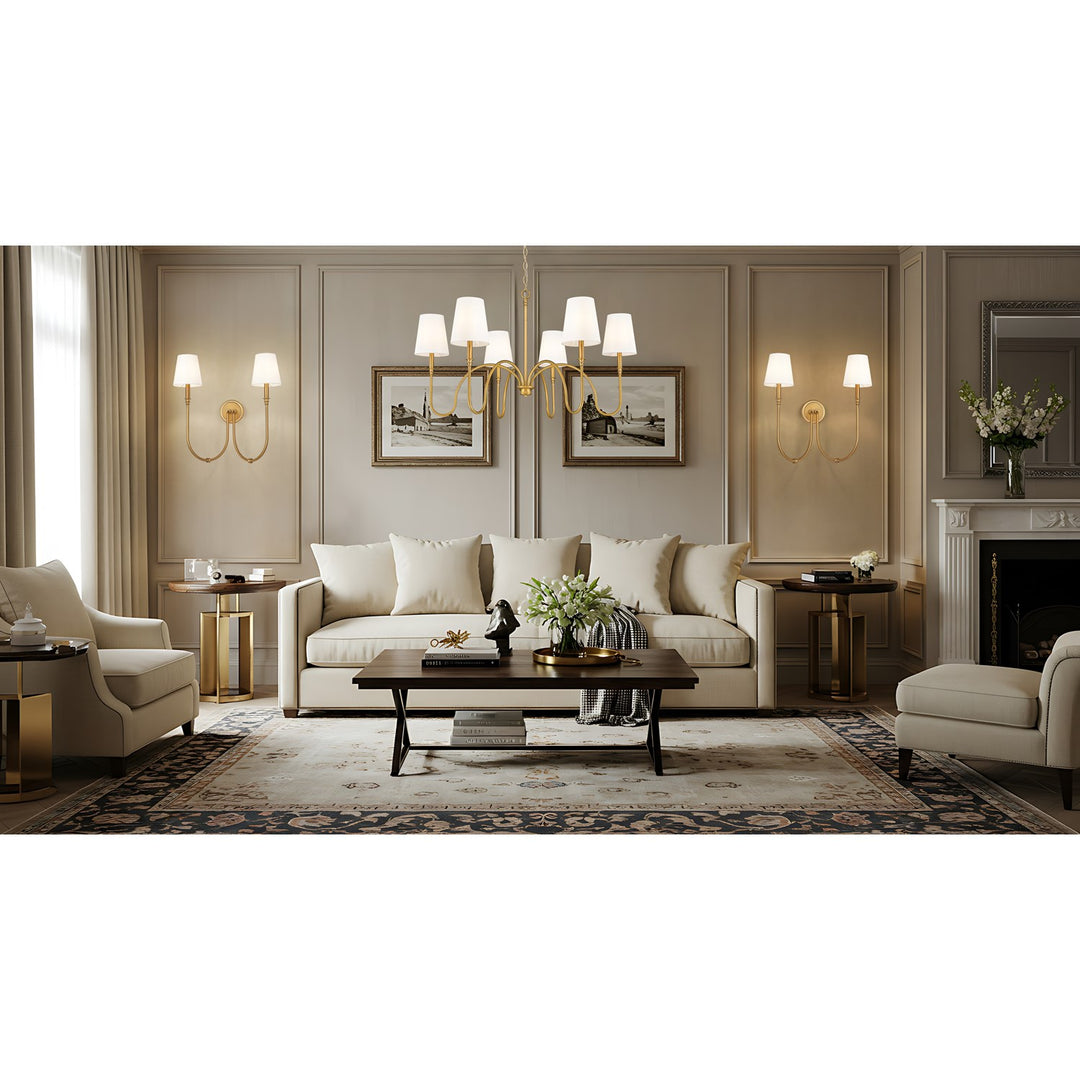 6 Light Chandelier