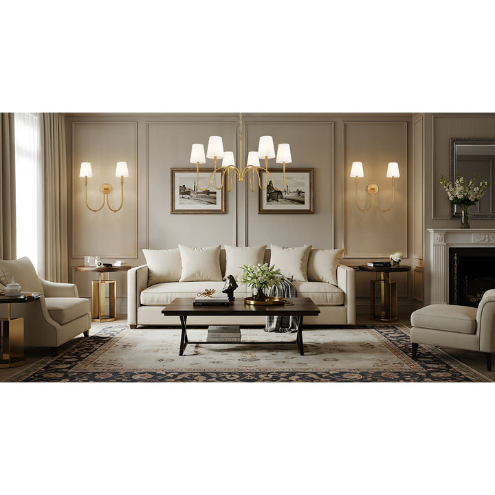 6 Light Chandelier