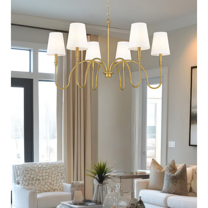 6 Light Chandelier