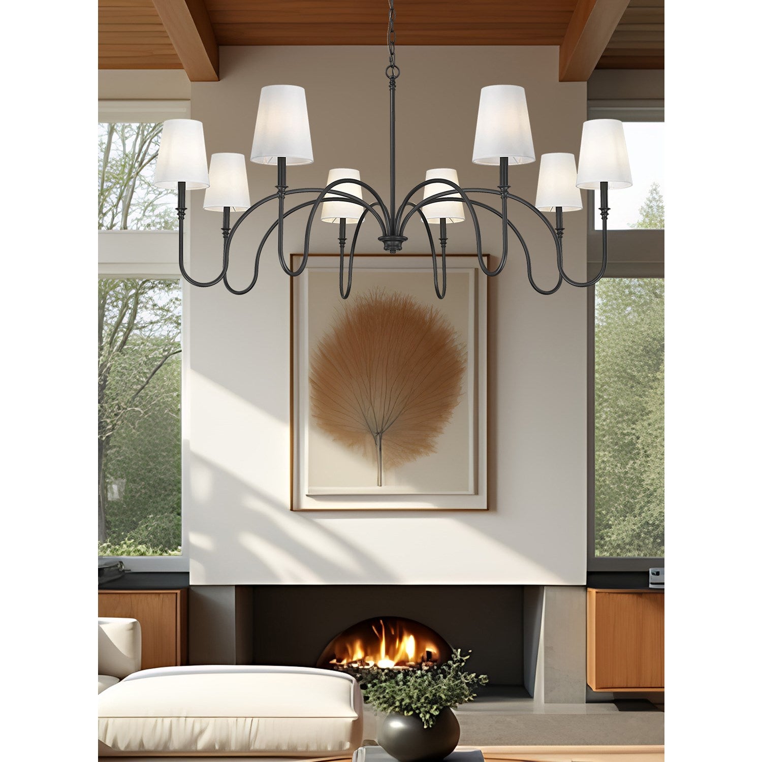 8 Light Chandelier