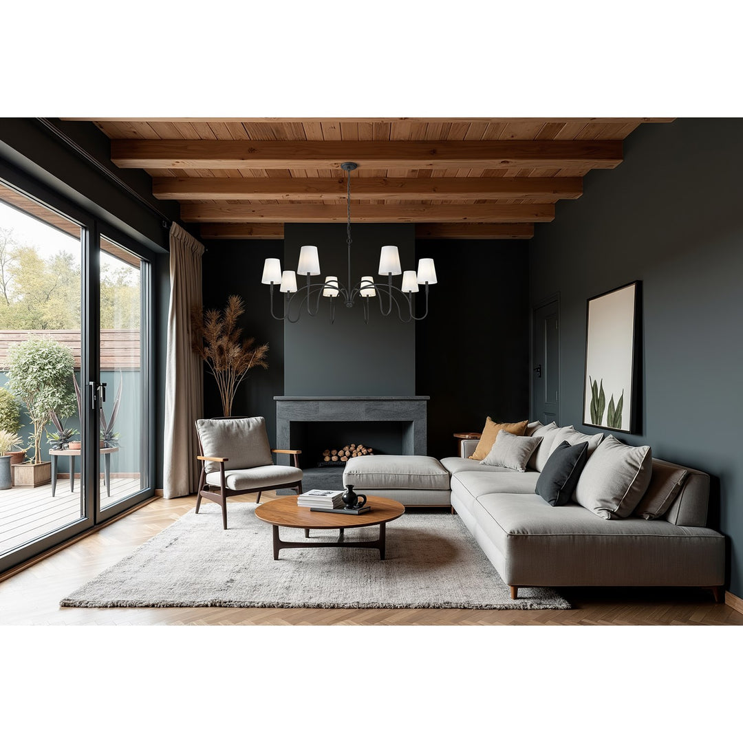 8 Light Chandelier