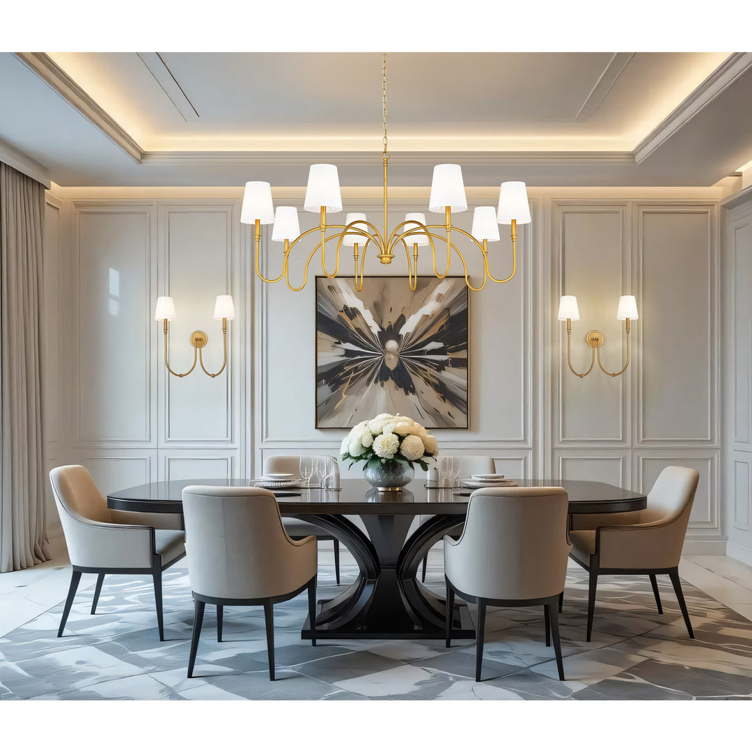 8 Light Chandelier