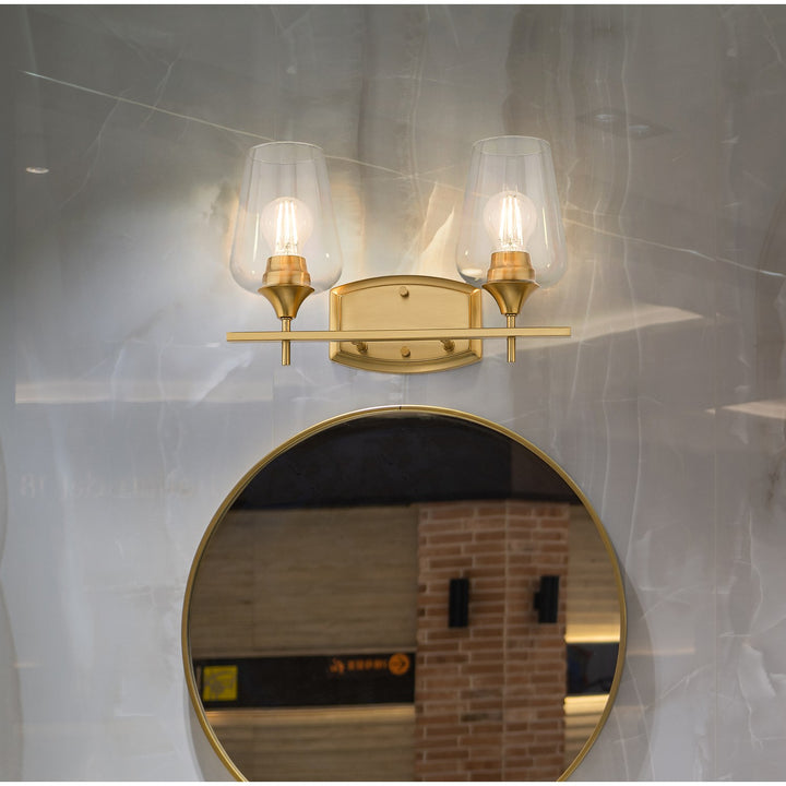 2 Light Vanity
