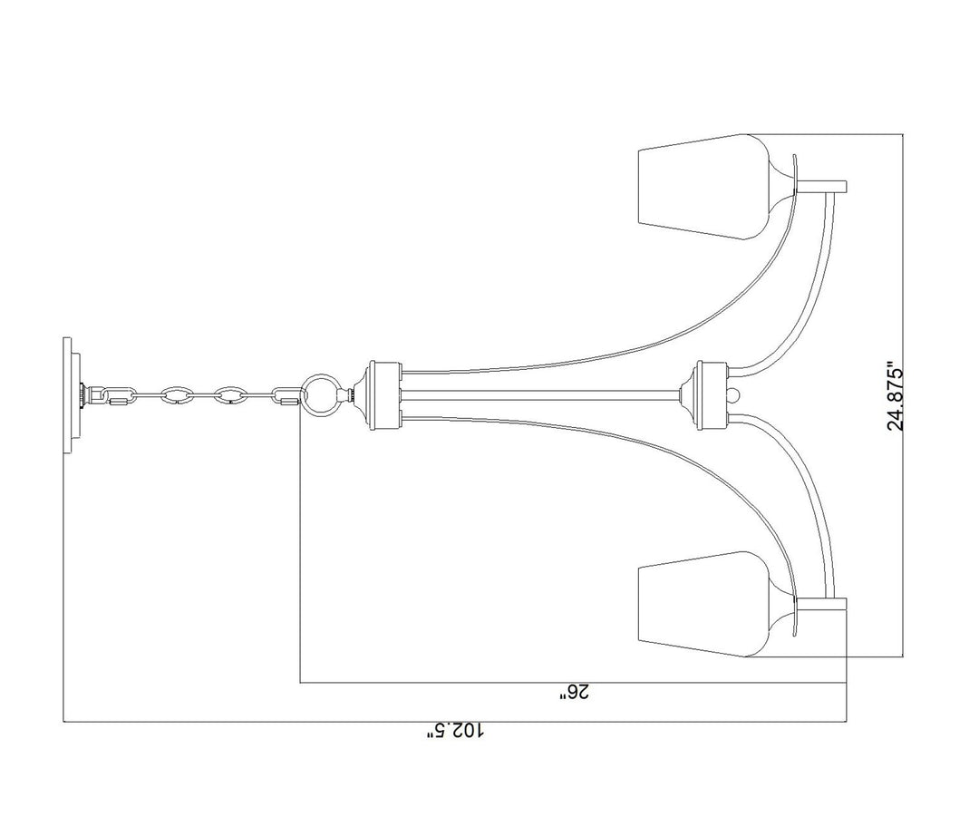 5 Light Chandelier