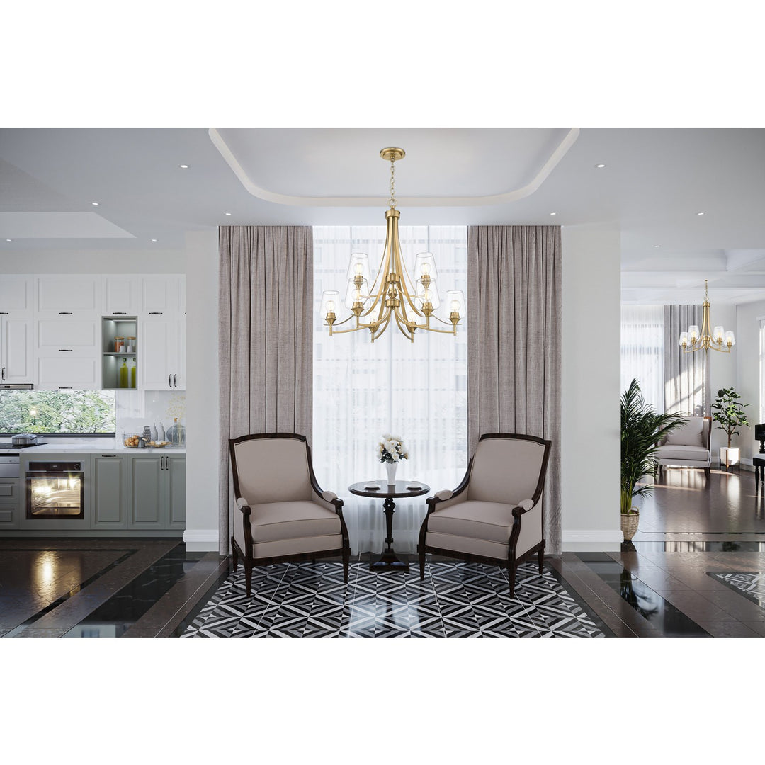 9 Light Chandelier