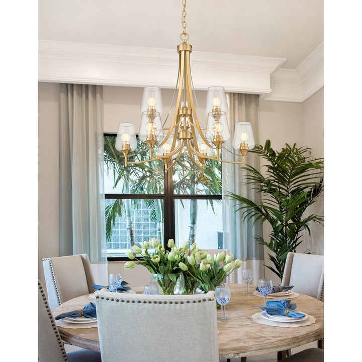 9 Light Chandelier