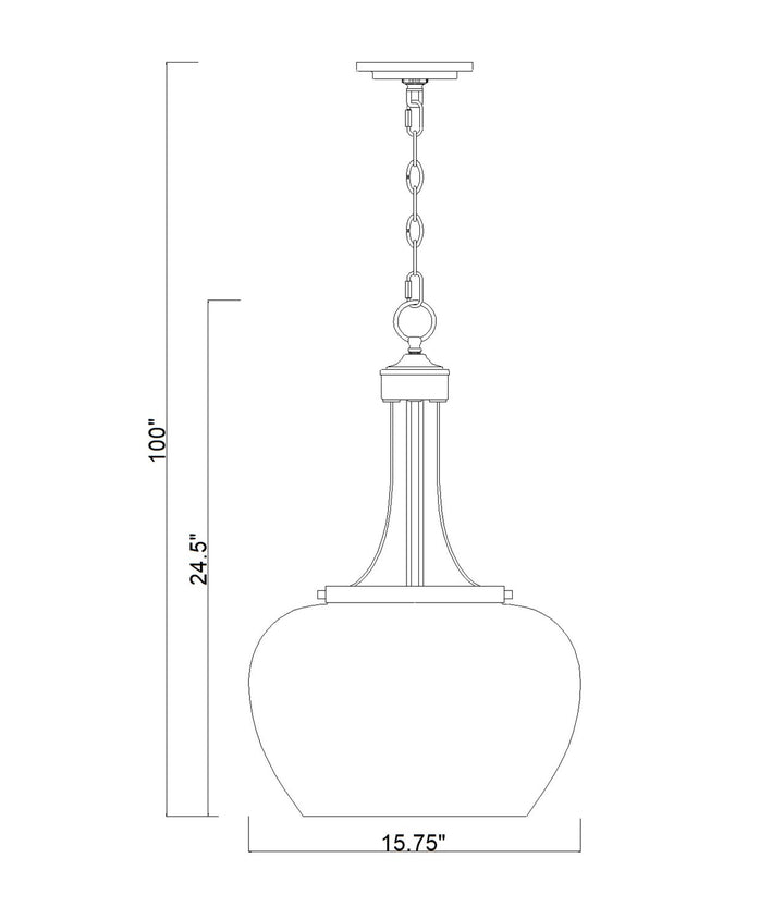 3 Light Pendant