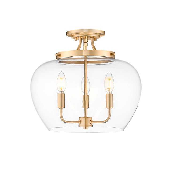 3 Light Semi Flush Mount by Z-Lite