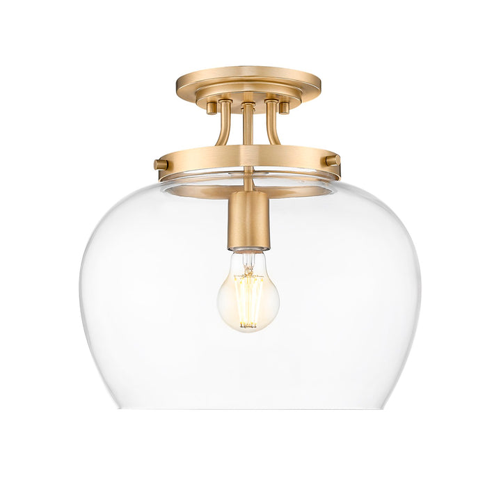 1 Light Semi Flush Mount by Z-Lite