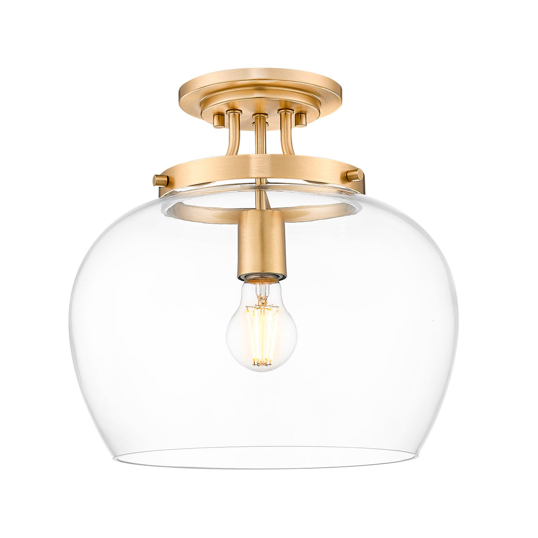 1 Light Semi Flush Mount