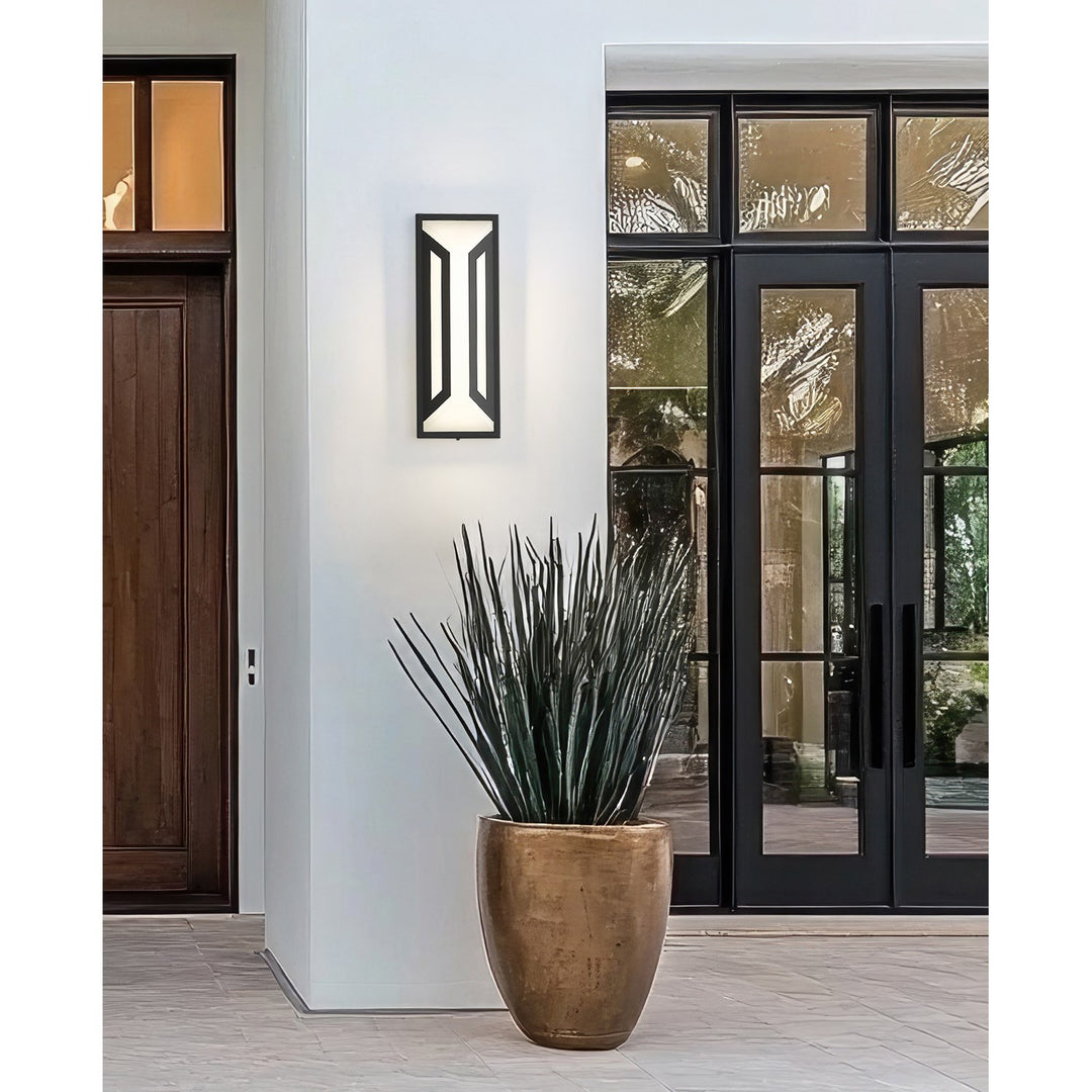 2 Light Outdoor Wall Light