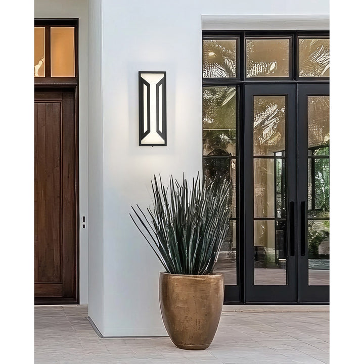 2 Light Outdoor Wall Light