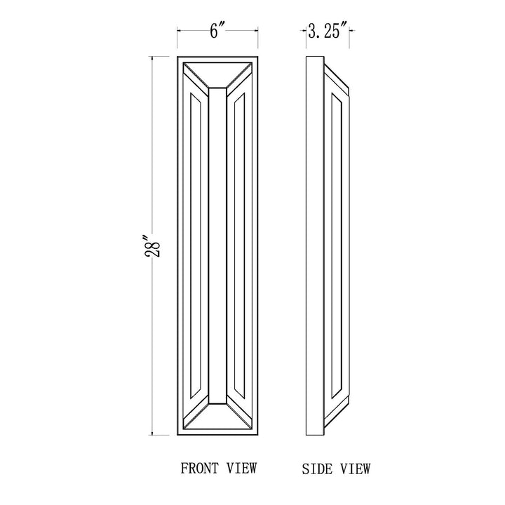 2 Light Outdoor Wall Light