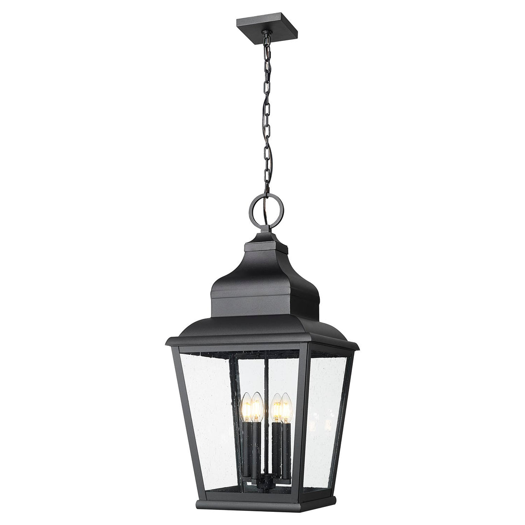 4 Light Outdoor Chain Mount Ceiling Fixture by Z-Lite