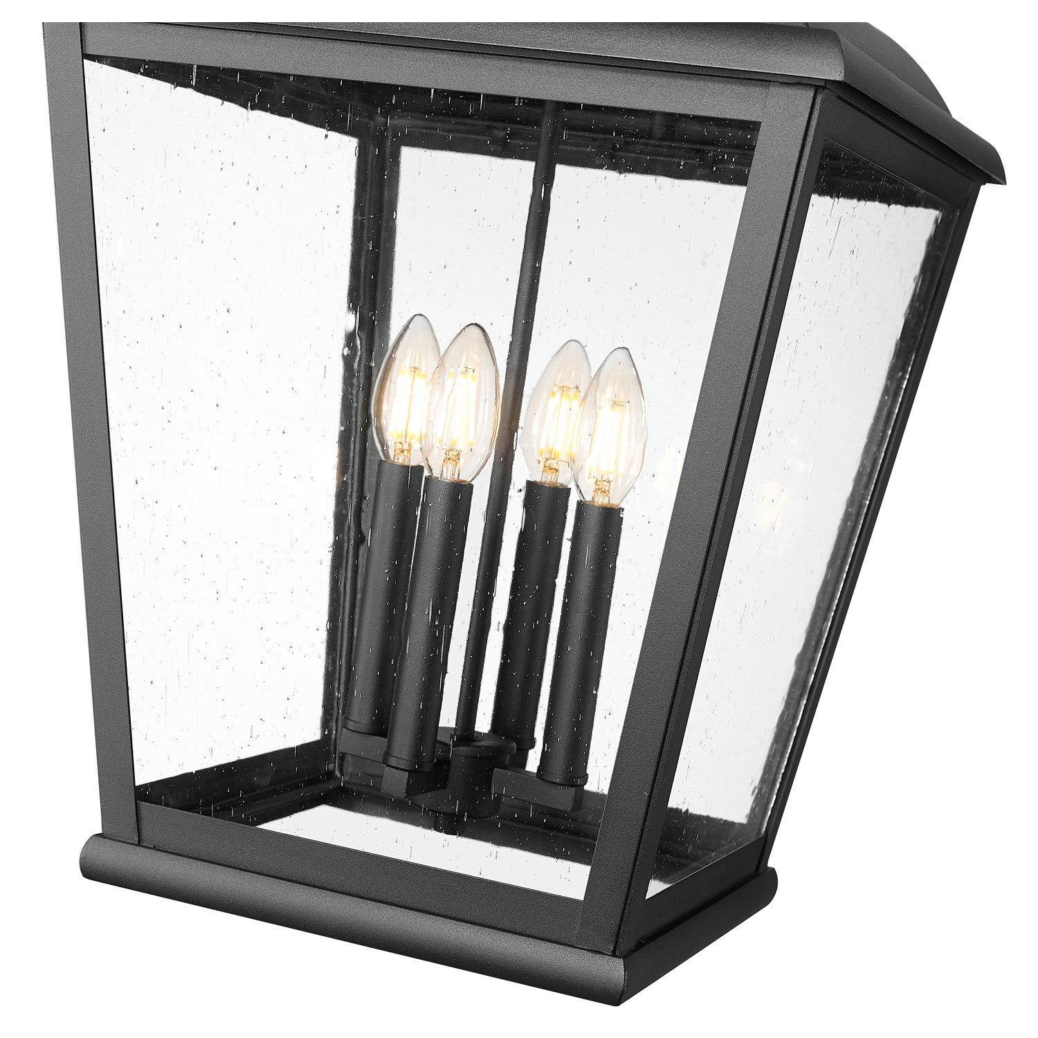 4 Light Outdoor Chain Mount Ceiling Fixture