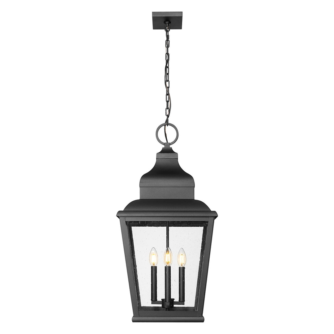 4 Light Outdoor Chain Mount Ceiling Fixture