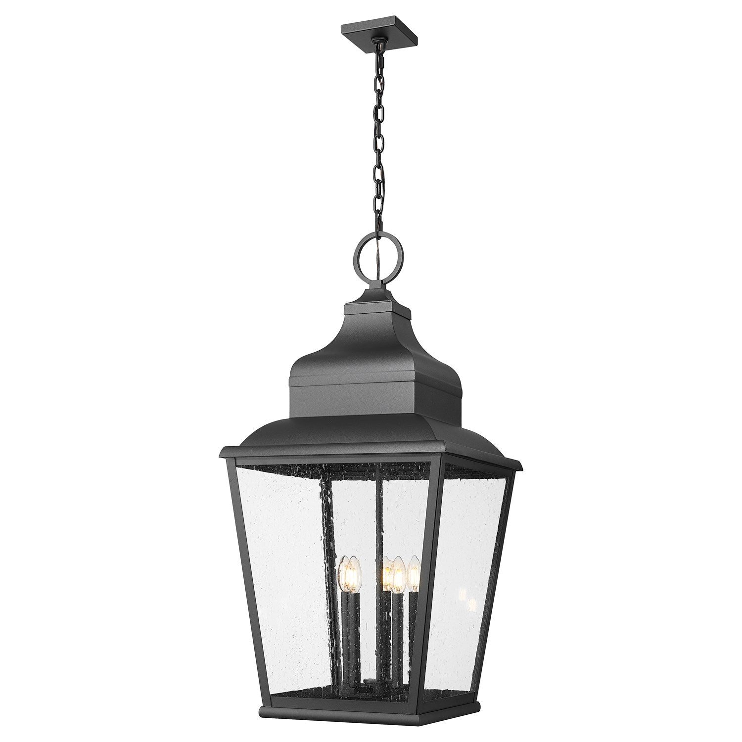 5 Light Outdoor Chain Mount Ceiling Fixture by Z-Lite