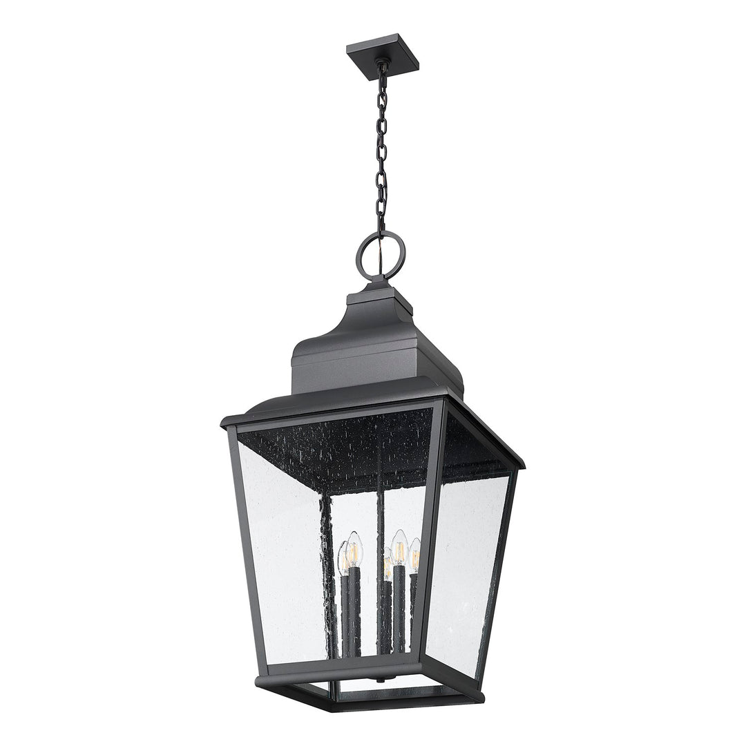 5 Light Outdoor Chain Mount Ceiling Fixture