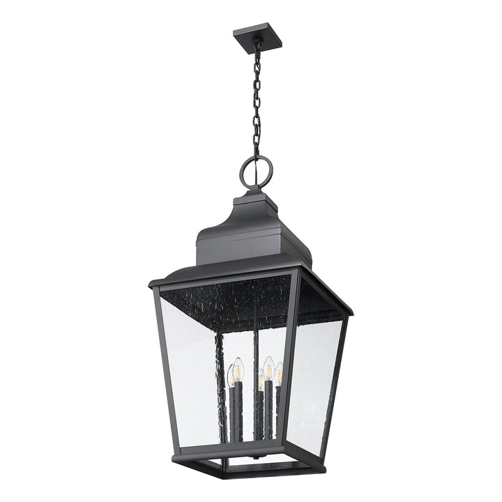 5 Light Outdoor Chain Mount Ceiling Fixture