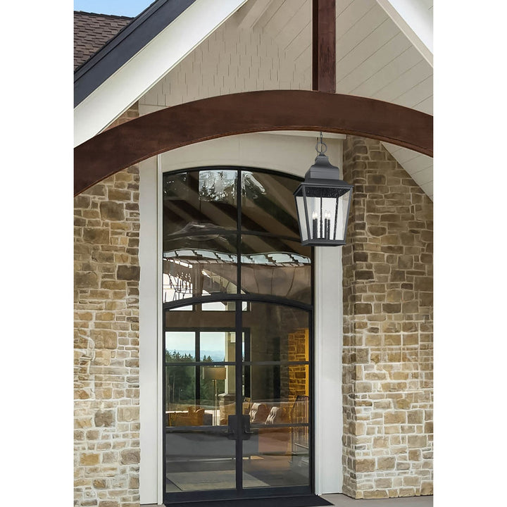 5 Light Outdoor Chain Mount Ceiling Fixture
