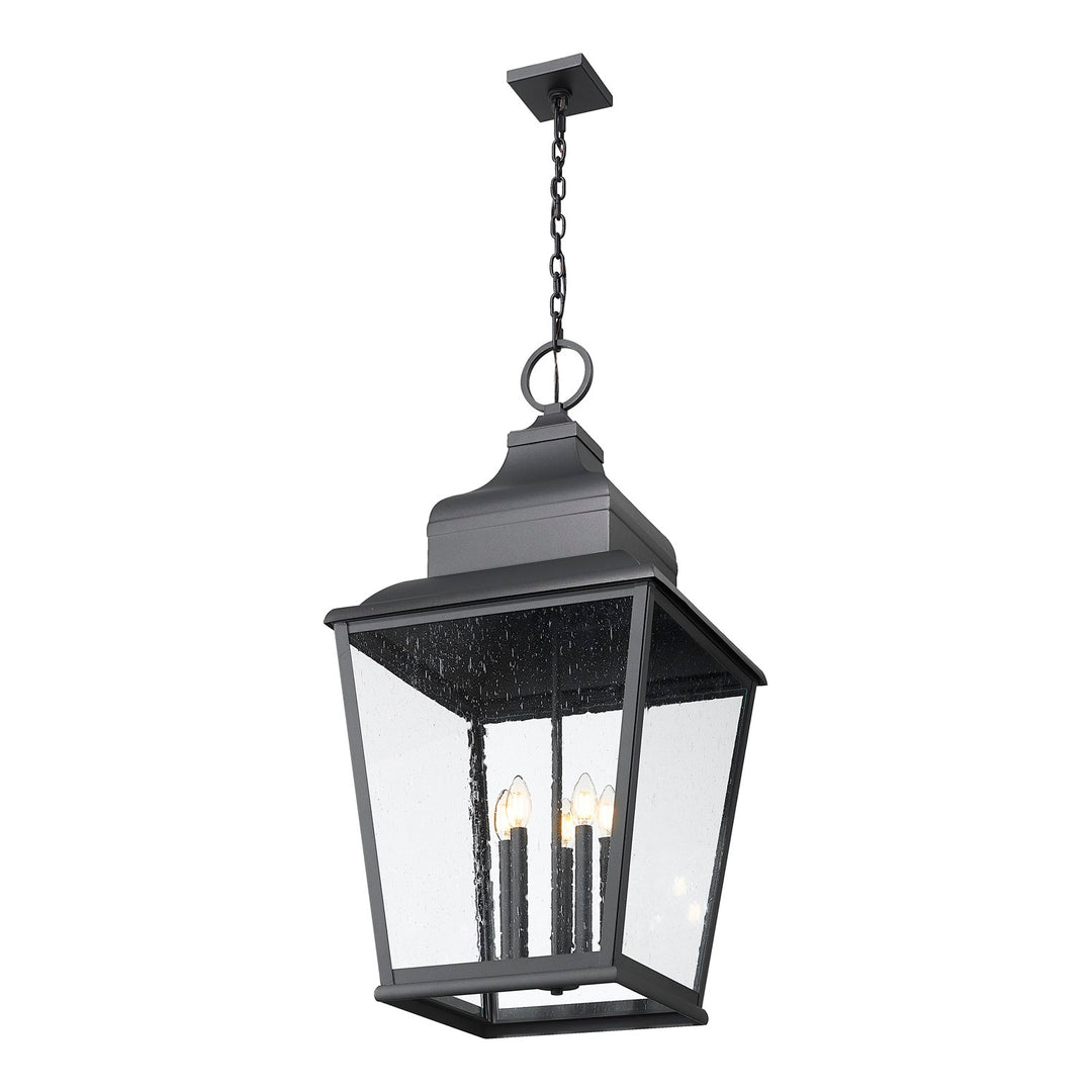 5 Light Outdoor Chain Mount Ceiling Fixture