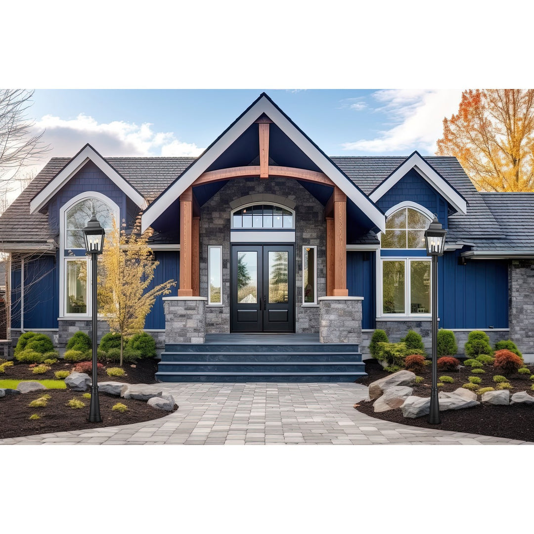 3 Light Outdoor Post Mounted Fixture