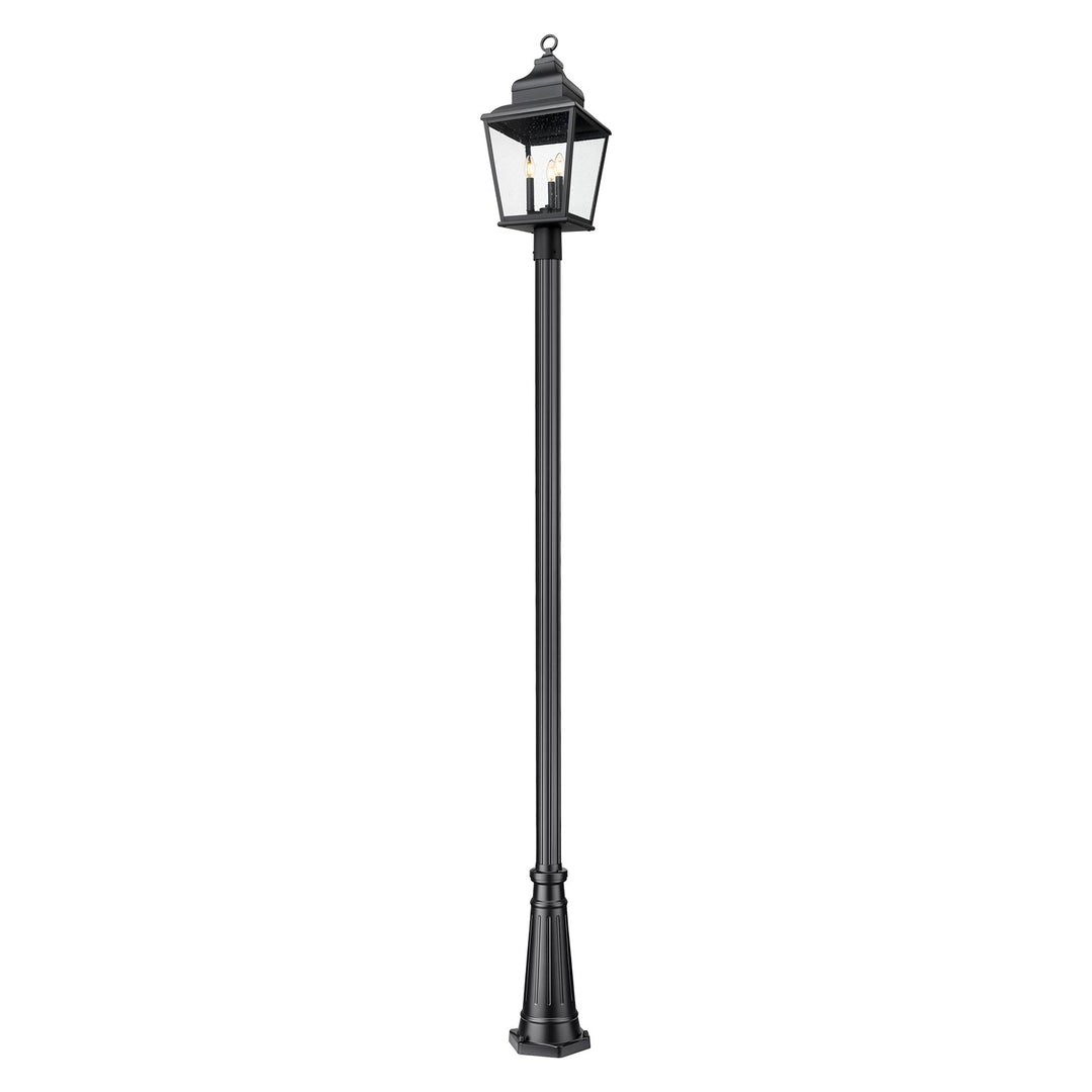 3 Light Outdoor Post Mounted Fixture
