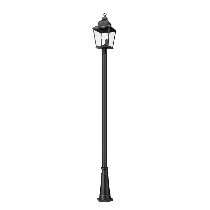 3 Light Outdoor Post Mounted Fixture