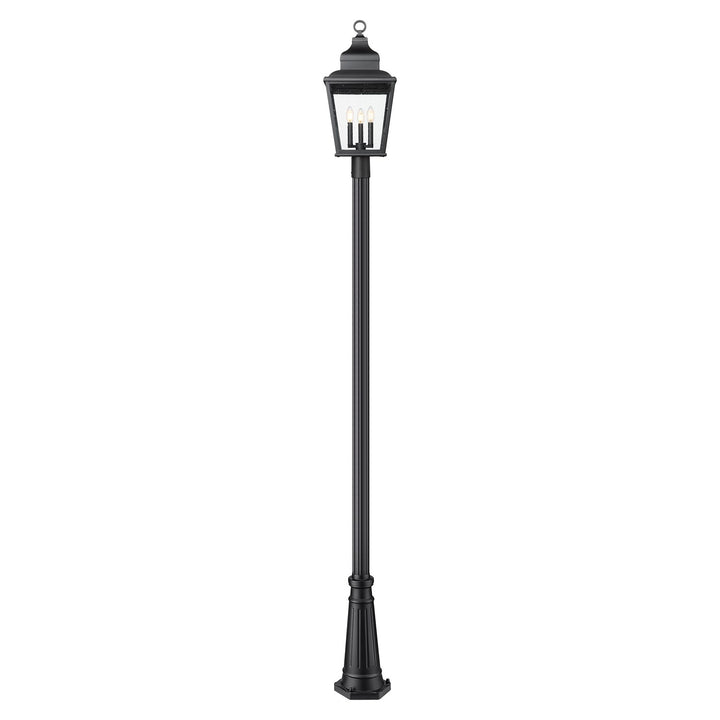 3 Light Outdoor Post Mounted Fixture