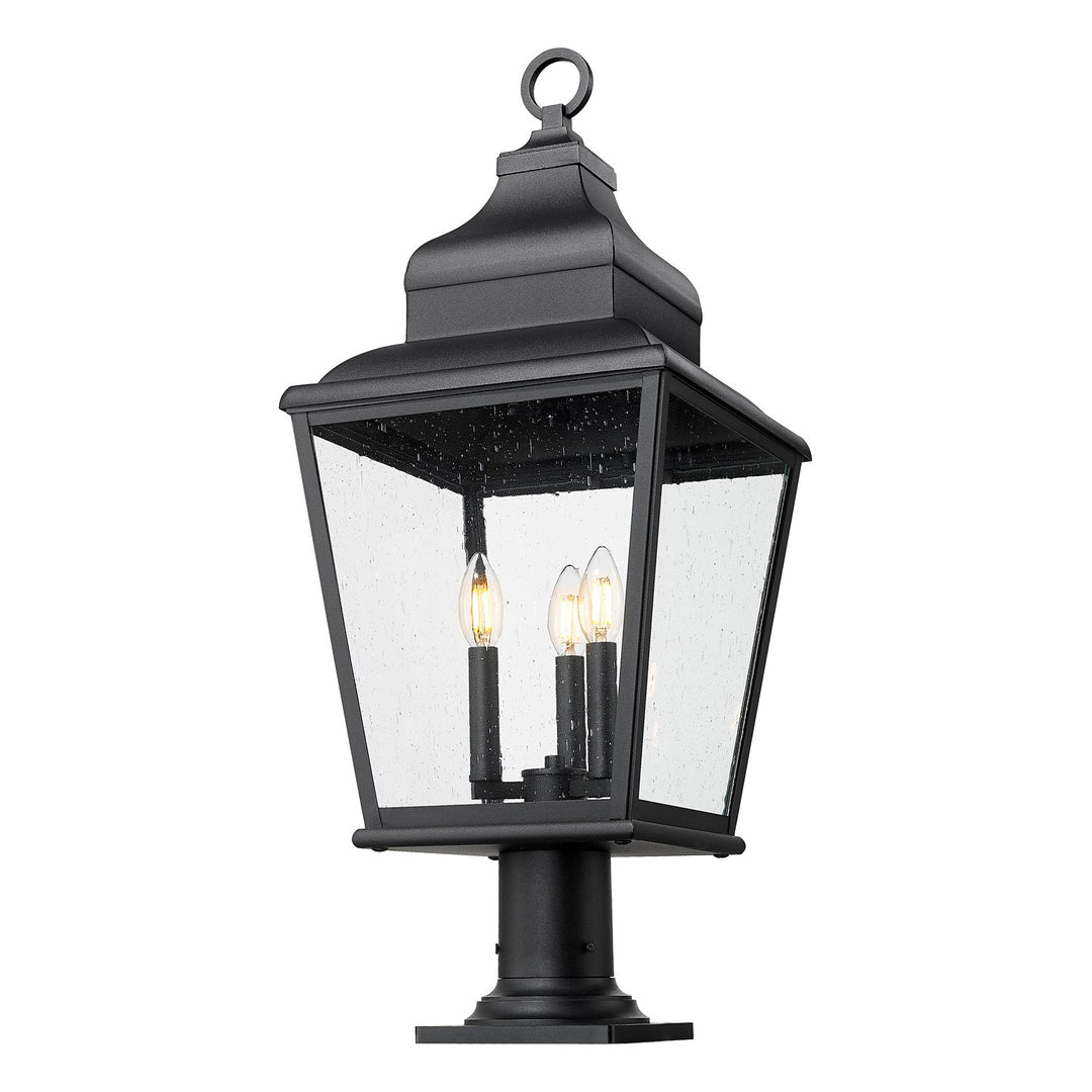 3 Light Outdoor Pier Mounted Fixture