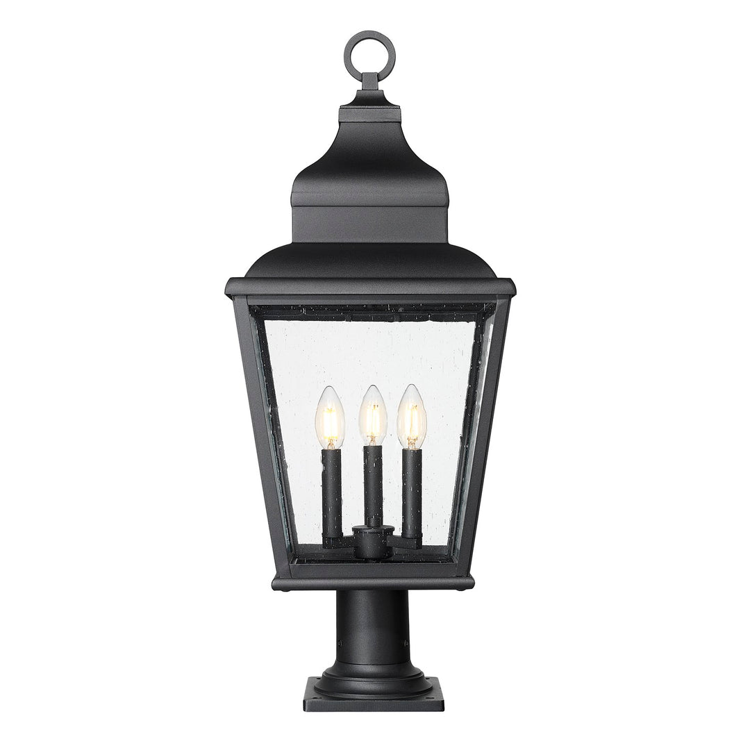 3 Light Outdoor Pier Mounted Fixture