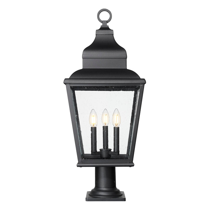 3 Light Outdoor Pier Mounted Fixture