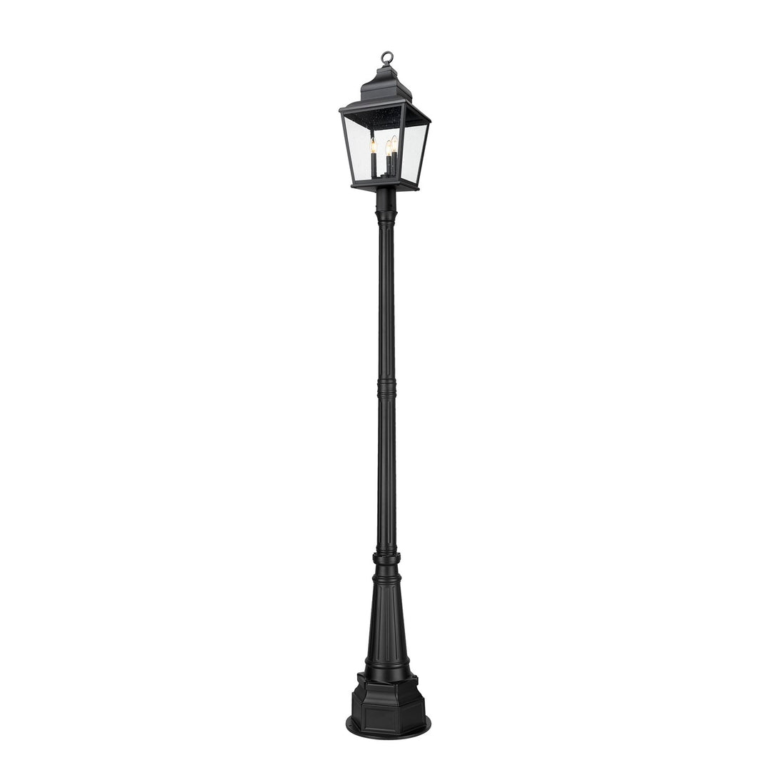 3 Light Outdoor Post Mounted Fixture