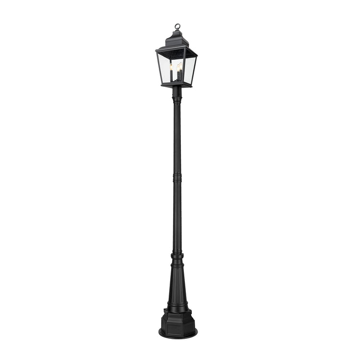 3 Light Outdoor Post Mounted Fixture