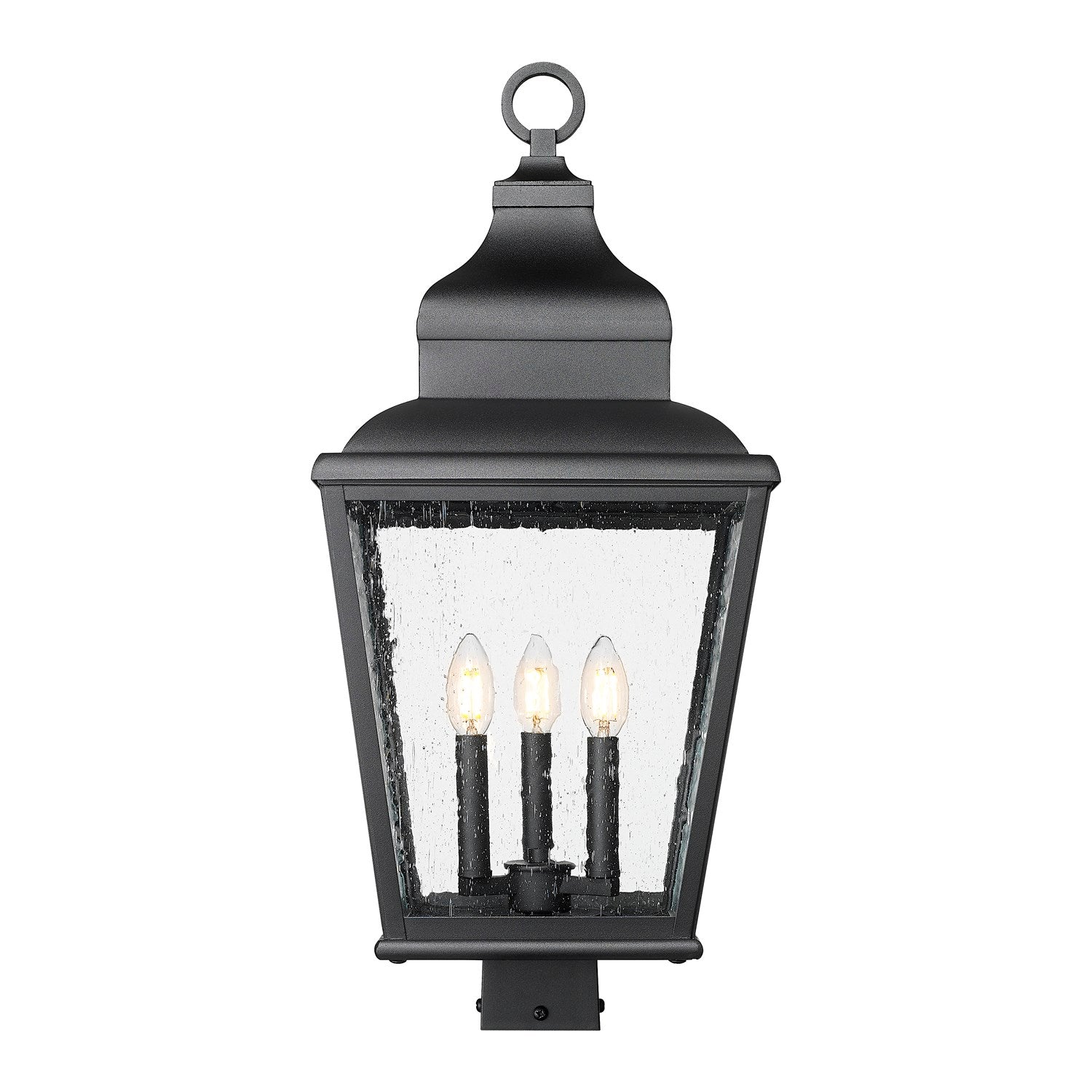 3 Light Outdoor Post Mount Fixture