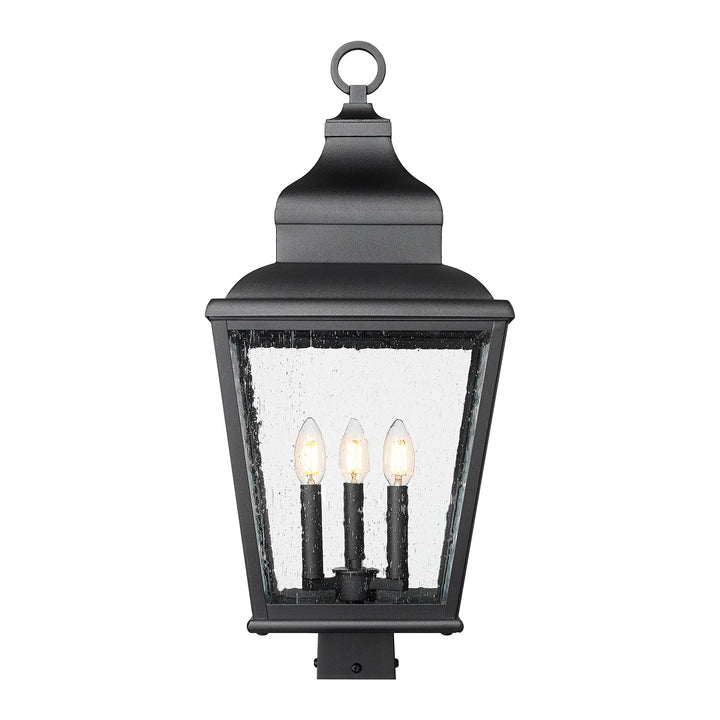 3 Light Outdoor Post Mount Fixture
