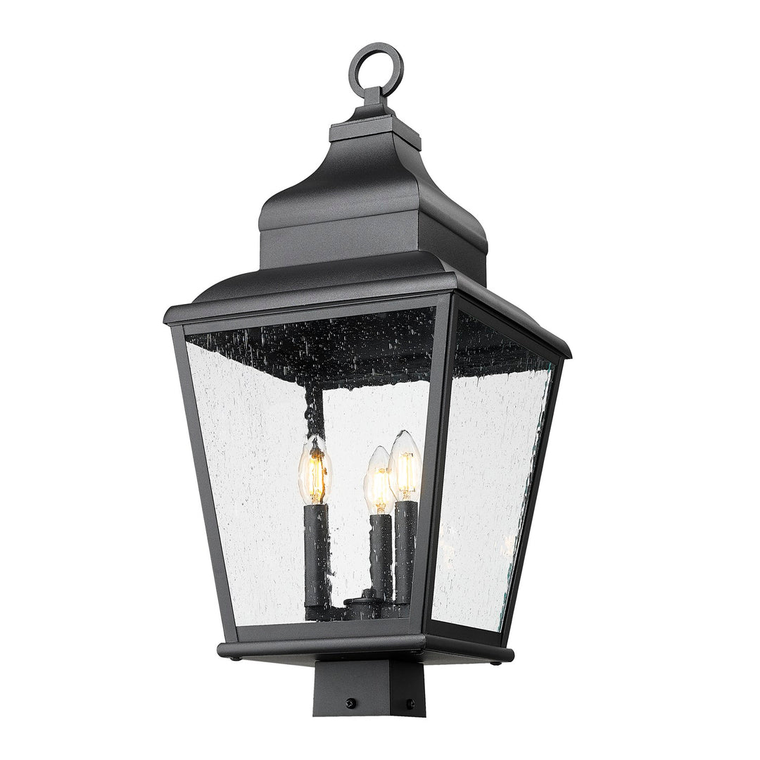 3 Light Outdoor Post Mount Fixture