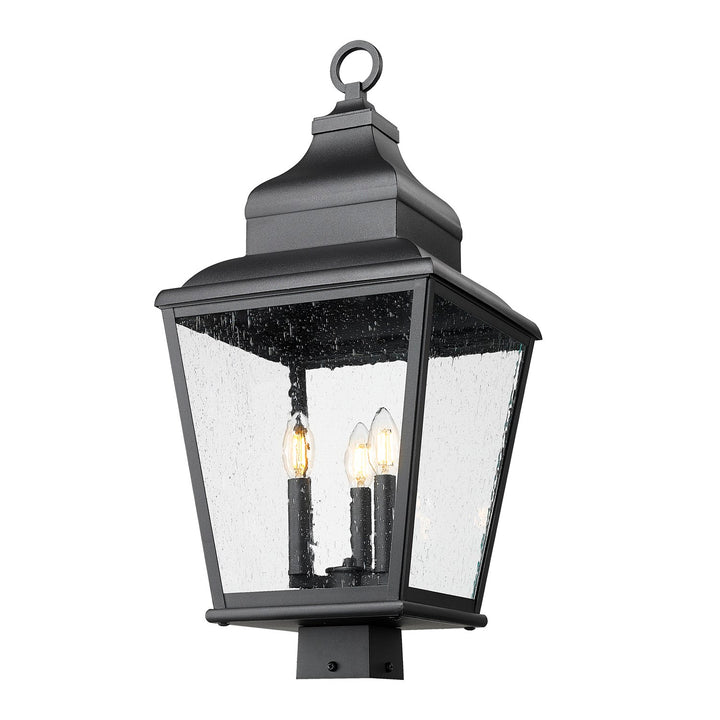 3 Light Outdoor Post Mount Fixture