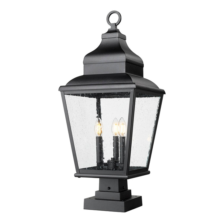 3 Light Outdoor Pier Mounted Fixture by Z-Lite