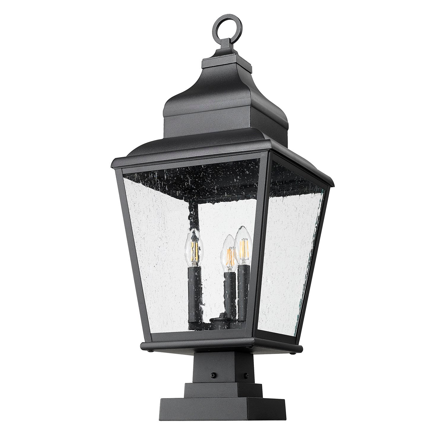3 Light Outdoor Pier Mounted Fixture