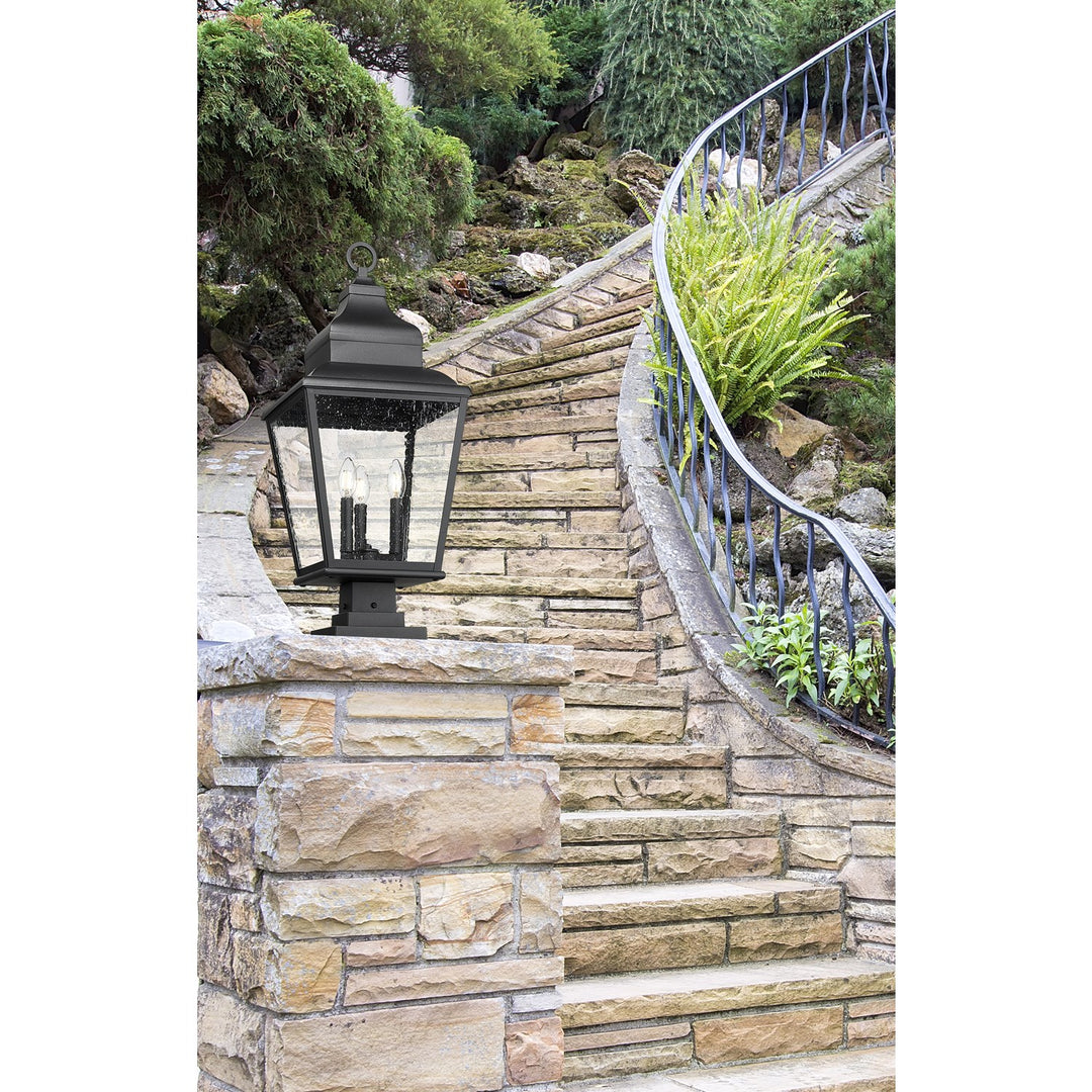 3 Light Outdoor Pier Mounted Fixture