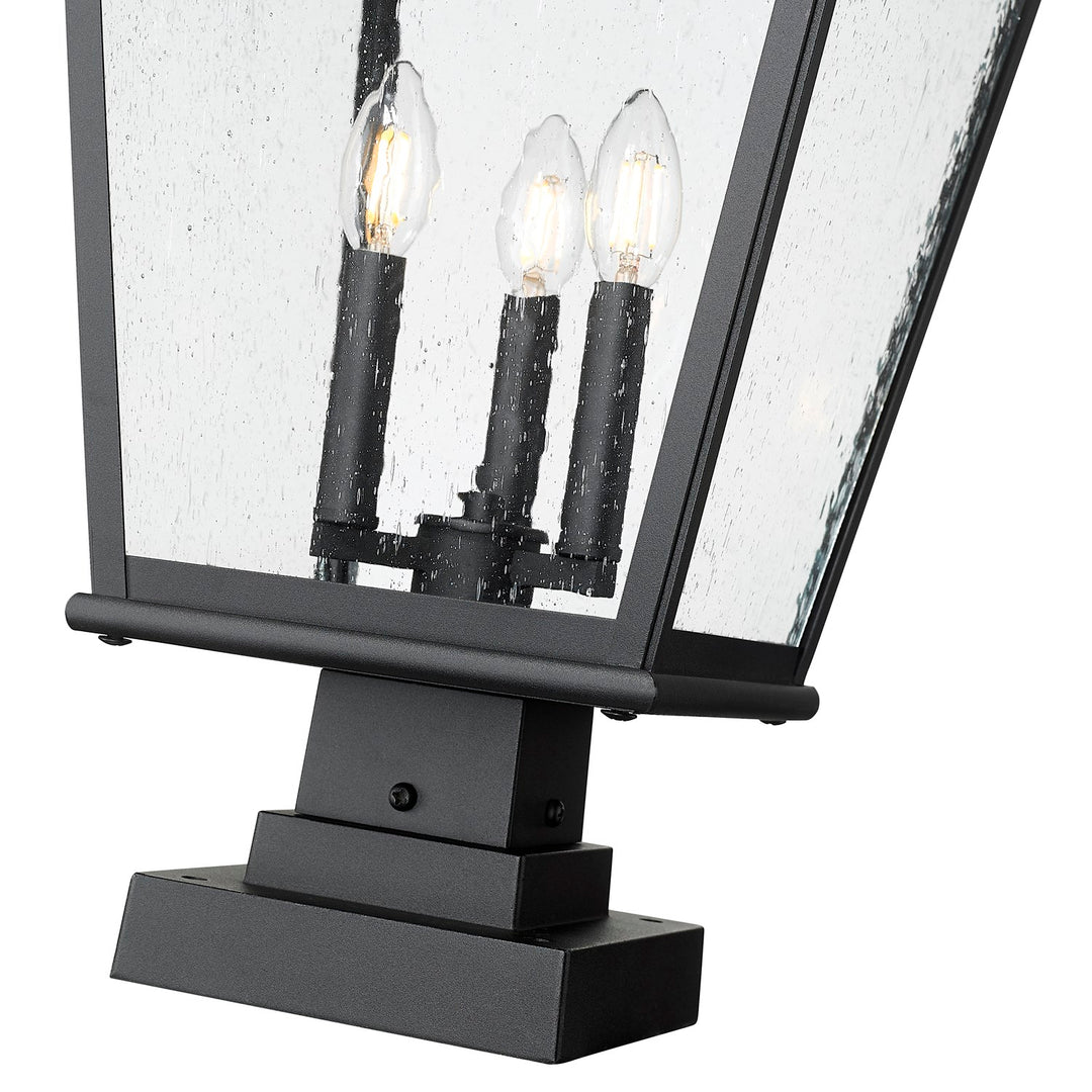3 Light Outdoor Pier Mounted Fixture