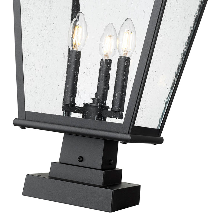 3 Light Outdoor Pier Mounted Fixture