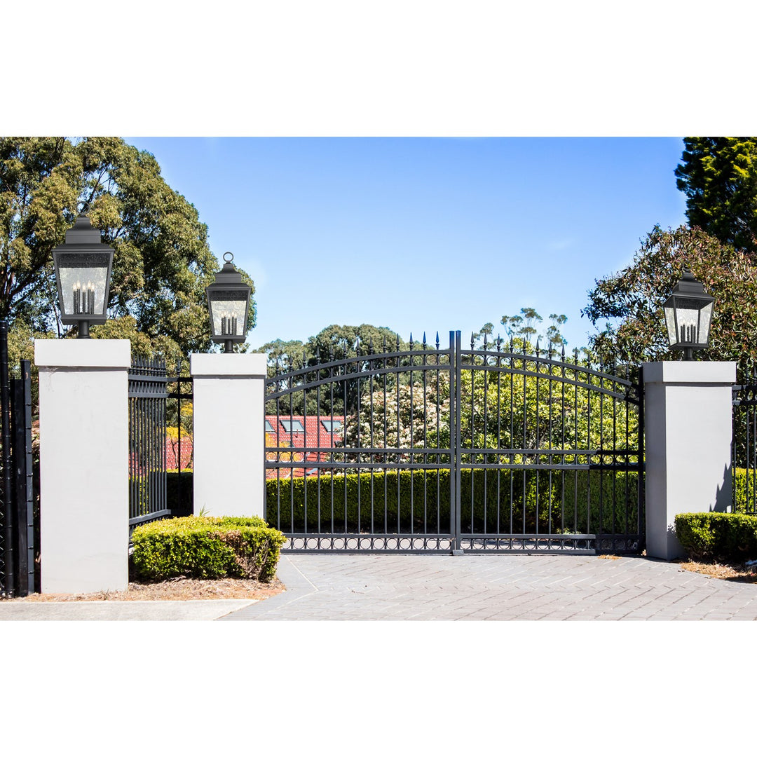 5 Light Outdoor Pier Mounted Fixture