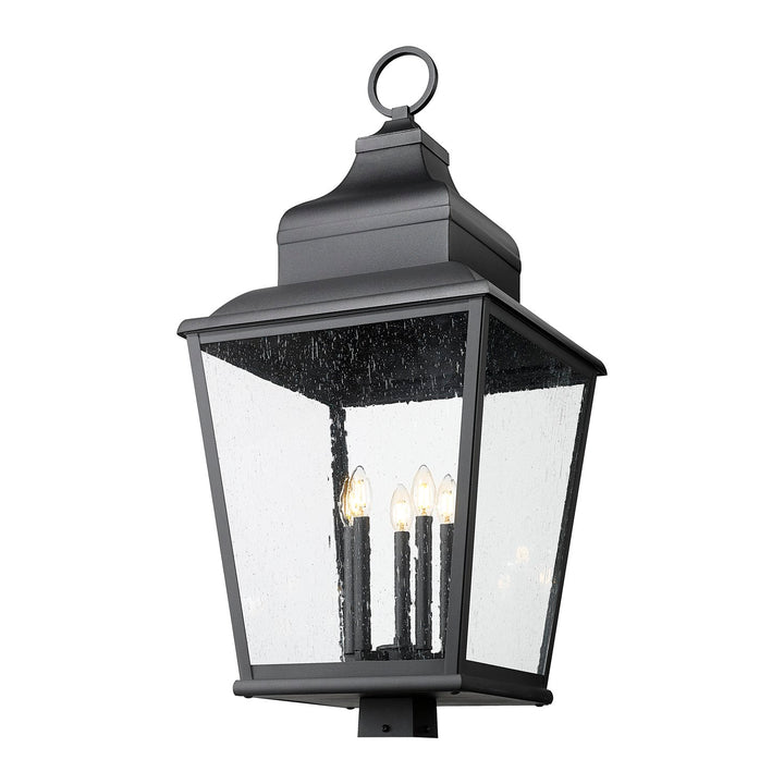 5 Light Outdoor Post Mount Fixture