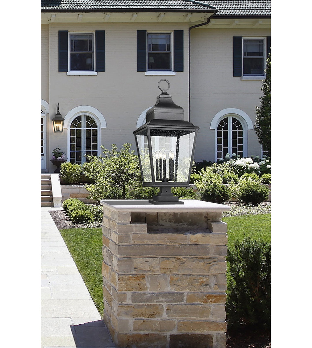 5 Light Outdoor Pier Mounted Fixture